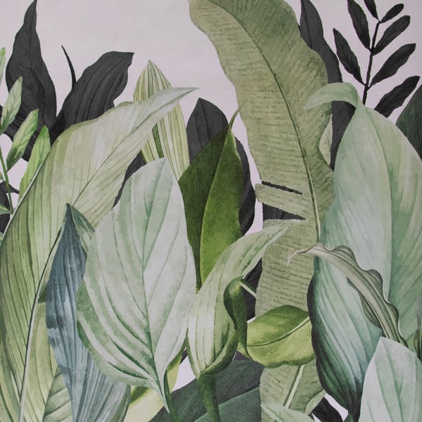 Galerie Wallpaper Product code: 18001 - Tropical Wallpaper Collection - Coconut Colours - Tropical Forest Design