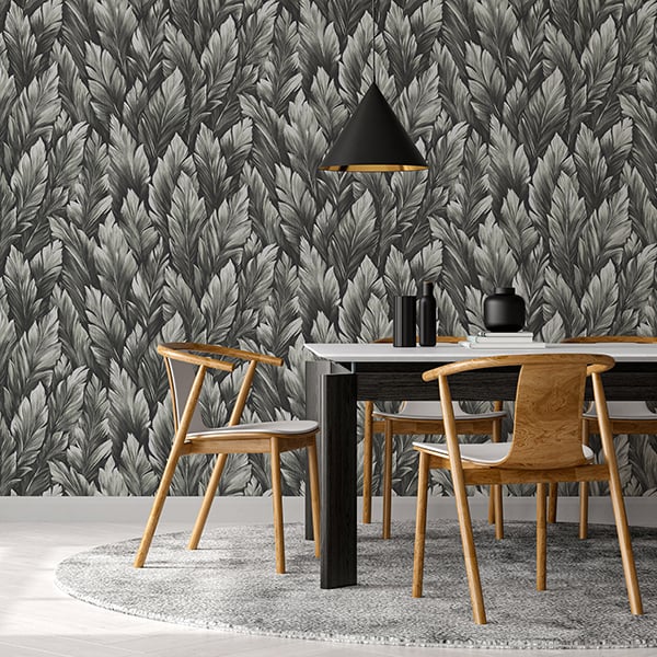 Galerie Wallpaper Product code: 26710R - Tropical Wallpaper Collection - Blackberry Colours - Samoa Design