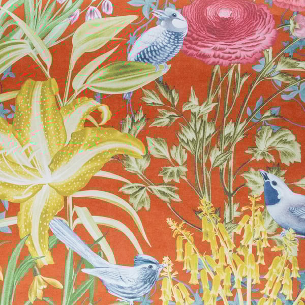 Galerie Wallpaper Product code: 26732 - Tropical Wallpaper Collection - Red Apple Colours - Moorea Design