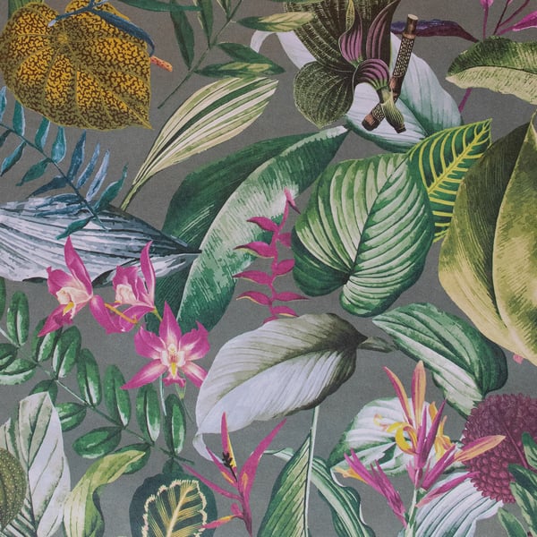 Galerie Wallpaper Product code: 26739 - Tropical Wallpaper Collection - Watermelon Colours - Kiribati Design