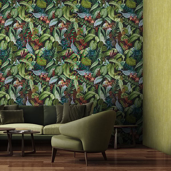 Galerie Wallpaper Product code: 26742R - Tropical Wallpaper Collection - Pineapple Colours - Kiribati Design