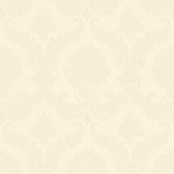 Galerie Wallcoverings Product Code: 23600 - Classic Italian Wallpaper Collection Galerie Wallcoverings Product Code 23600 - Classic Italian Wallpaper Collection - Pearl White Colours - A traditional damask on a woven effect background, giving a classical, formal edge to any interior scheme. Design