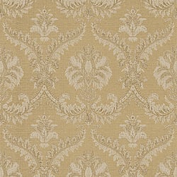 Galerie Wallcoverings Product Code: 23603 - Classic Italian Wallpaper Collection Galerie Wallcoverings Product Code 23603 - Classic Italian Wallpaper Collection - Gold Colours - A traditional damask on a woven effect background, giving a classical, formal edge to any interior scheme. Design