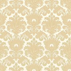 Galerie Wallcoverings Product Code: 23612 - Classic Italian Wallpaper Collection Galerie Wallcoverings Product Code 23612 - Classic Italian Wallpaper Collection - Gold Colours - A floral, traditional damask on a textured background, giving a classical, formal edge to any interior scheme. Design