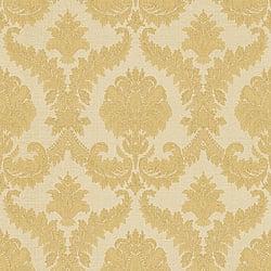 Galerie Wallcoverings Product Code: 25723 - Classic Italian Wallpaper Collection Galerie Wallcoverings Product Code 25723 - Classic Italian Wallpaper Collection - Gold Colours - A traditional damask on a woven effect background, giving a classical, formal edge to any interior scheme Design