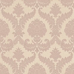 Galerie Wallcoverings Product Code: 25724 - Classic Italian Wallpaper Collection Galerie Wallcoverings Product Code 25724 - Classic Italian Wallpaper Collection - Pink Colours - A traditional damask on a woven effect background, giving a classical, formal edge to any interior scheme Design
