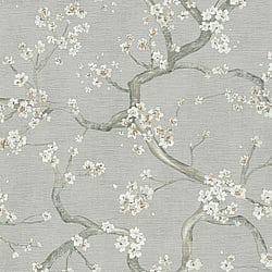 Galerie Wallcoverings Product Code HZ62042 - Horizon Wallpaper Collection - Cream Green Colours - Cherry Blossom Design