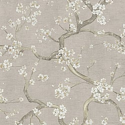 Galerie Wallcoverings Product Code HZ62043 - Horizon Wallpaper Collection - Beige Brown Colours - Cherry Blossom Design