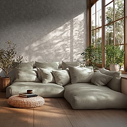 Galerie Wallcoverings Product Code HZ62049 - Horizon Wallpaper Collection - Cream Metallic White Colours - Cloud Forest Design