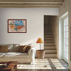 Galerie Wallcoverings Product Code HZ62068 - Horizon Wallpaper Collection - Beige Cream Metallic Colours - Mediterranean Charm Design