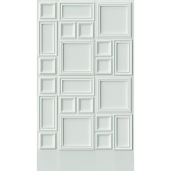 Galerie Wallcoverings Product Code WH45191M - Welcome Home Murals Wallpaper Collection - White Colours - Modern Wall panelling  Design