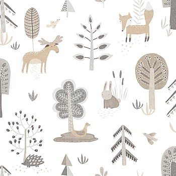 Galerie Wallcoverings Product Code 14801 - Little Explorers 2 Wallpaper Collection - Silver Grey Colours -  