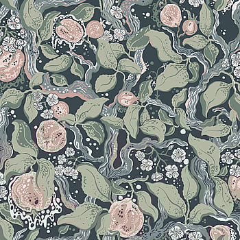 Galerie Wallcoverings Product Code 22028 - Fagring Wallpaper Collection - Pink Colours -  