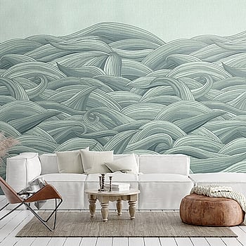 Galerie Wallcoverings Product Code 26785 - Crafted Wallpaper Collection - Green  Colours -  