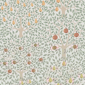 Galerie Wallcoverings Product Code 33011 - Apelviken 2 Wallpaper Collection - White Green Colours -  