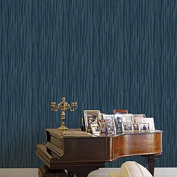 Galerie Wallcoverings Product Code 42569 - Italian Textures 2 Wallpaper Collection - Navy Blue Colours -  