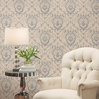 Galerie Wallcoverings Product Code 47514 - Ornamenta 2 Wallpaper Collection - Blue Colours -  