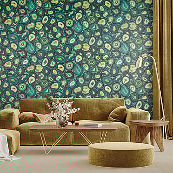 Galerie Wallcoverings Product Code 51218 - Pepper Wallpaper Collection - Green Pepper Colours -  
