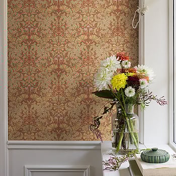 Galerie Wallcoverings Product Code 83114 - Hjarterum Wallpaper Collection - Orange Colours -  