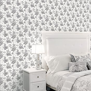 Galerie Wallcoverings Product Code AB42413 - Abby Rose 4 Wallpaper Collection - Black Colours -  
