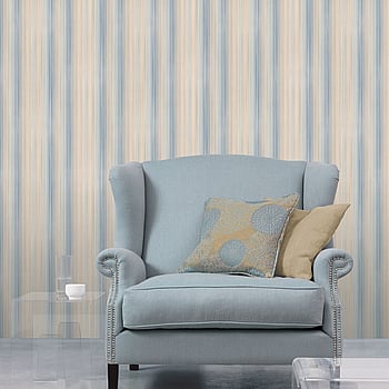 Galerie Wallcoverings Product Code CI38251 - Classic Silks 4 Wallpaper Collection - Pearl, Lt. Blue, Lt. Taupe Colours -  