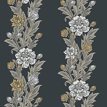 Galerie Wallcoverings Product Code ET12700 - Arts and Crafts Wallpaper Collection - White Beige Black Colours -  