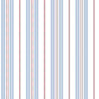 Galerie Wallcoverings Product Code G23065 - Deauville Wallpaper Collection - Sky Blue Red White Colours -  