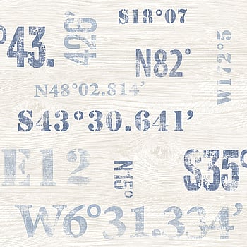 Galerie Wallcoverings Product Code G23331 - Deauville 2 Wallpaper Collection - Navy Blue Beige Colours -  