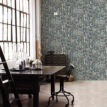 Galerie Wallcoverings Product Code G56204 - Nostalgie Wallpaper Collection - Green Colours -  