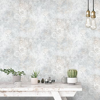 Galerie Wallcoverings Product Code G56221 - Nostalgie Wallpaper Collection - Silver Grey Colours -  