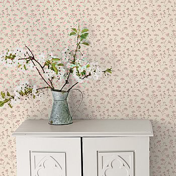 Galerie Wallcoverings Product Code G67872 - Miniatures 2 Wallpaper Collection - Red Cream Colours -  