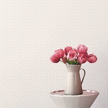 Galerie Wallcoverings Product Code G67900 - Miniatures 3 Wallpaper Collection - Pink Cream White Colours -  