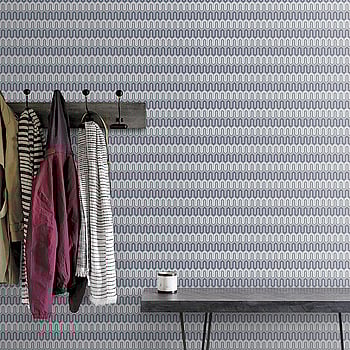 Galerie Wallcoverings Product Code GX37611 - Geometrix Wallpaper Collection - Navy Grey Colours -  