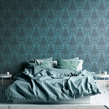 Galerie Wallcoverings Product Code HO20023 - Home Wallpaper Collection - Blue Black Colours -  
