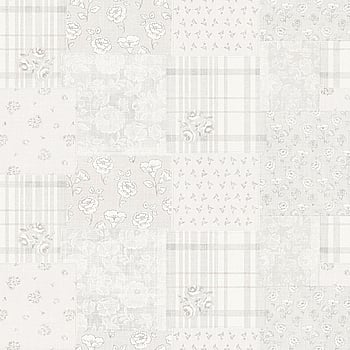 Galerie Wallcoverings Product Code MC61041 - Maison Charme Wallpaper Collection - Cream, Grey, White Colours -  