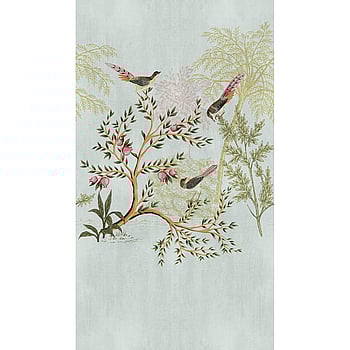 Galerie Wallcoverings Product Code WH45240M - Welcome Home Murals Wallpaper Collection - Yellow, Grey, Green Colours -  