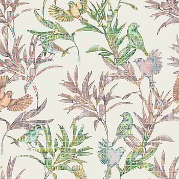 Galerie Wallcoverings Product Code WH45245M - Welcome Home Murals Wallpaper Collection - Multi-coloured, Cream, Pink Colours -  